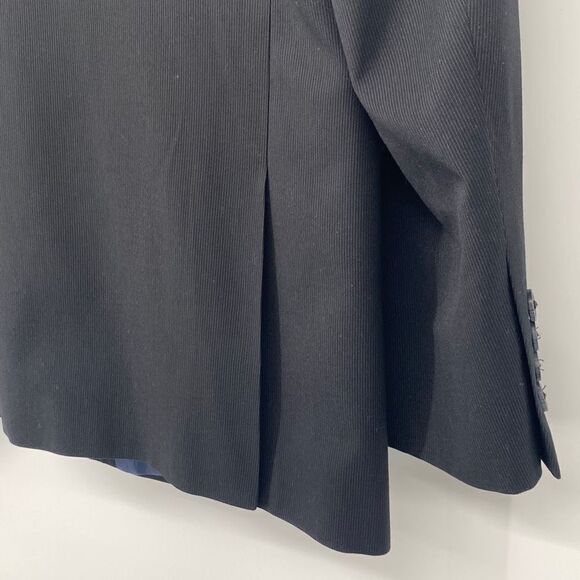 NWT US Polo Assn. Men's Pen Blazer Suit Jacket Flap Pockets Black Size 44R - Picture 8 of 15
